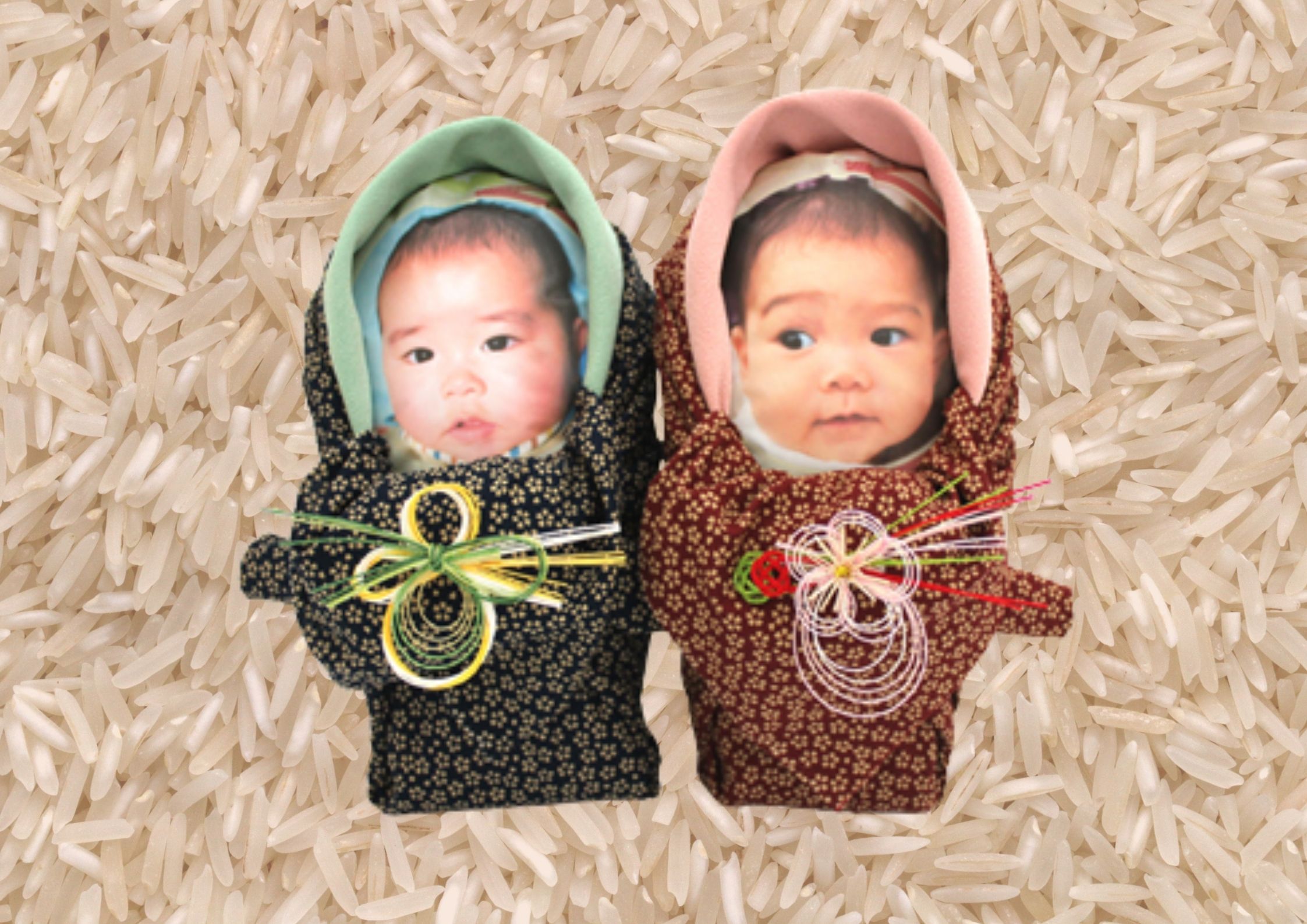 Japanese Parents Are Sending Rice Bags Shaped Like Newborns...